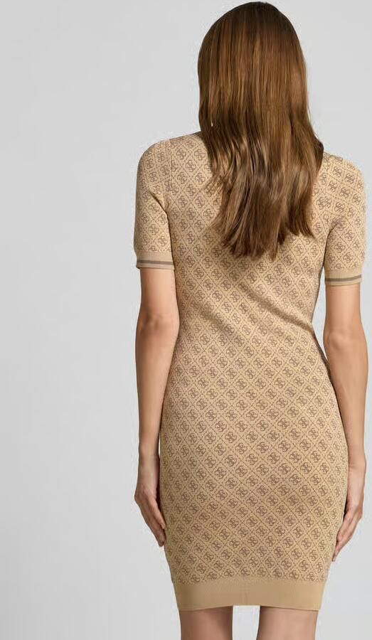 Guess Gebreide mini-jurk met logomotief model 'LISE'