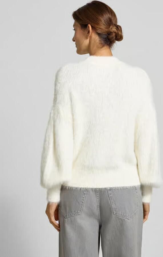 Guess Gebreide pullover met extra brede schouders model 'KEYLA' - Foto 6