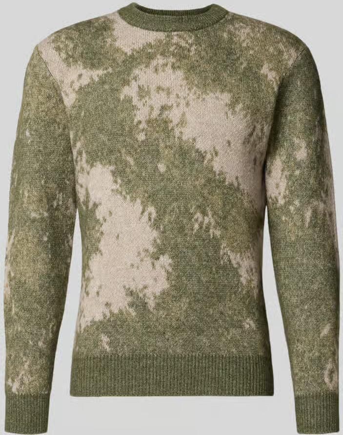 Guess Gebreide pullover met ronde hals model 'NEVIL'