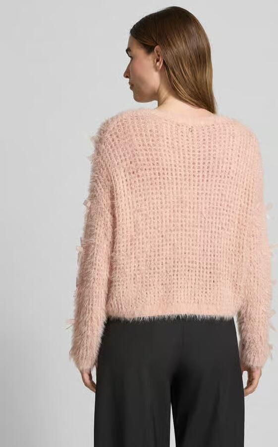 Guess Gebreide pullover met strikdetails