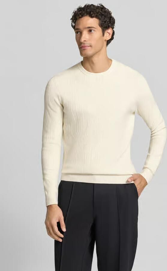 Guess Gebreide pullover van viscosemix model 'NESTOR' - Foto 2