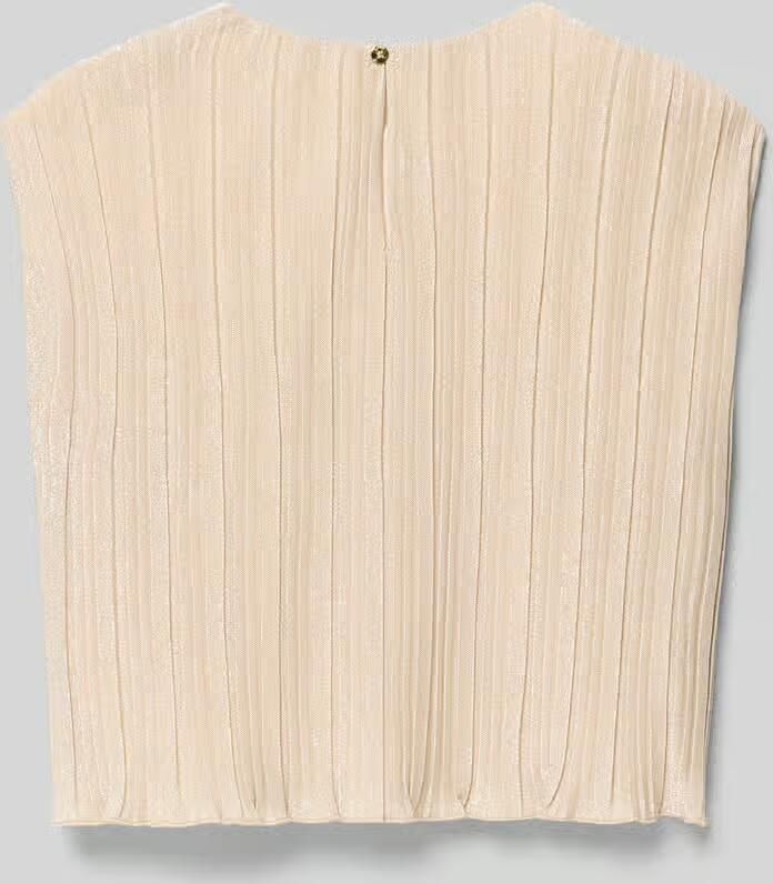 Guess Glanzend top met golvende zoom en labelapplicatie - Foto 2