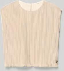 Guess Glanzend top met golvende zoom en labelapplicatie