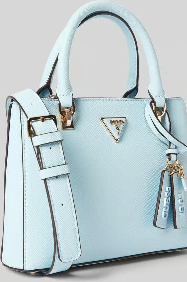 Guess Handtas in handtassenlook met labelapplicatie model 'NOELLE II'