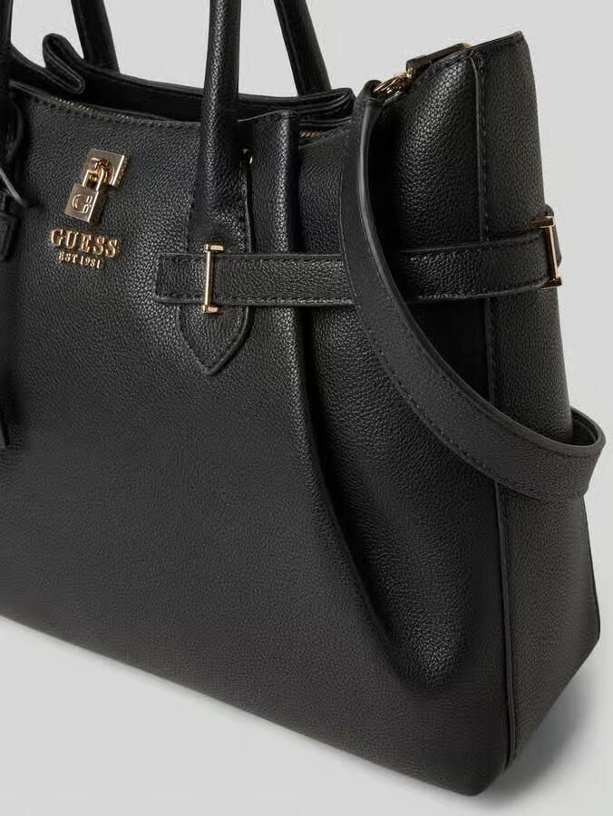 Guess Handtas in leerlook met logo-applicatie - Foto 2
