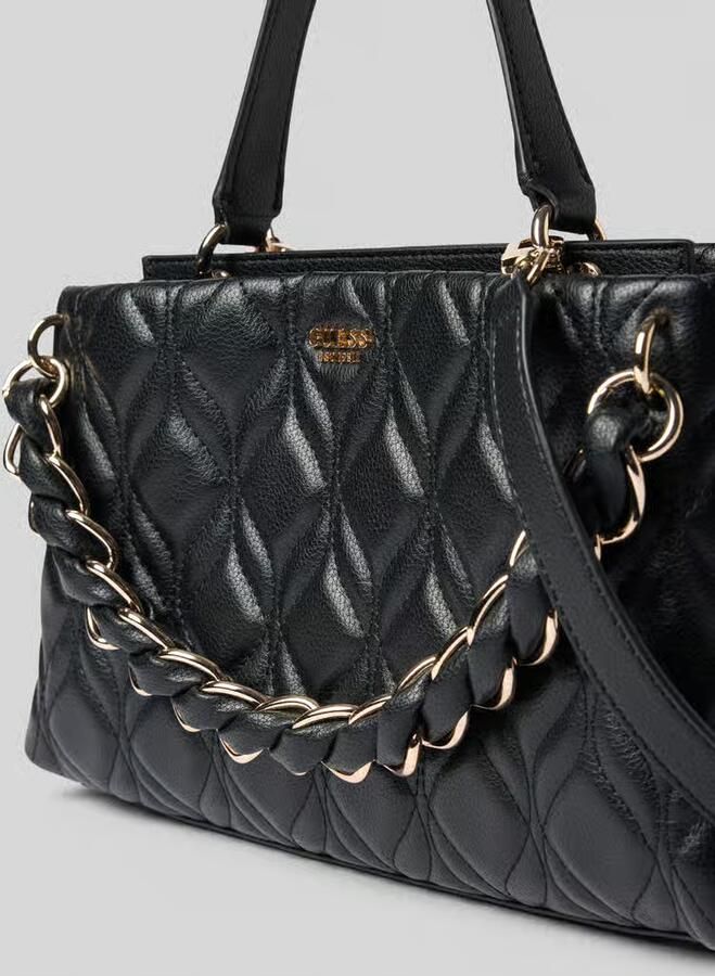 Guess Handtas in leerlook met logodetail