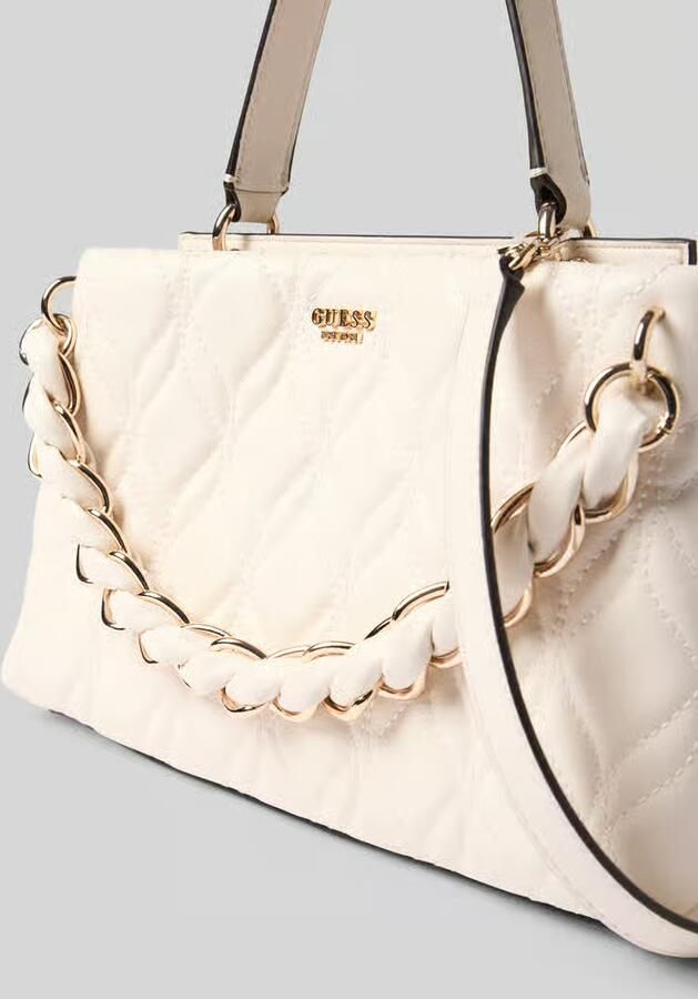 Guess Handtas in leerlook met logodetail