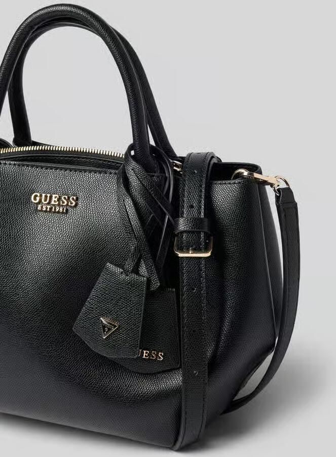 Guess Handtas met logo-applicatie model 'Amorette'