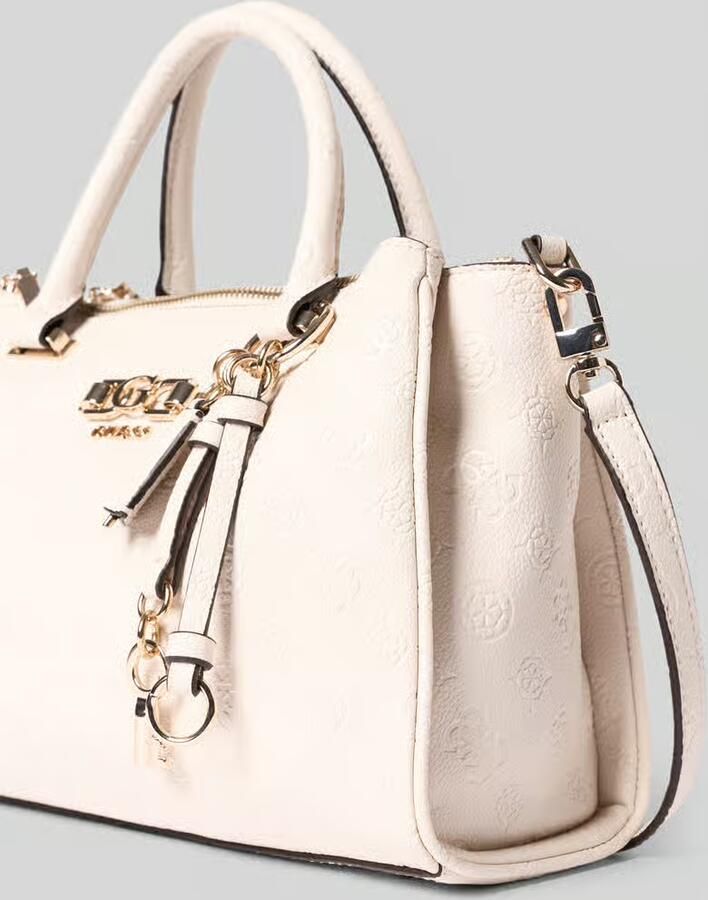 Guess Handtas met all-over reliëflogo model 'Anise'