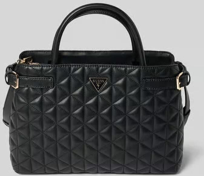 Guess Handtas met doorgestikte naden model 'PAISLEIGH GIRLFRIEND'