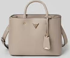 Guess Handtas met labelapplicatie model 'ECO MERIDIAN II'