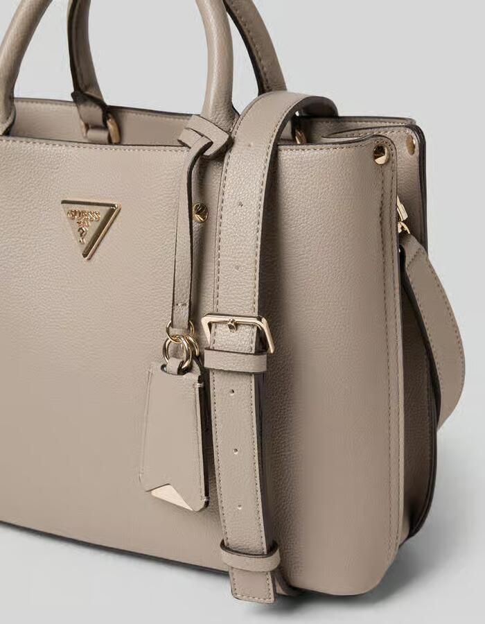 Guess Handtas met labelapplicatie model 'ECO MERIDIAN II' - Foto 2