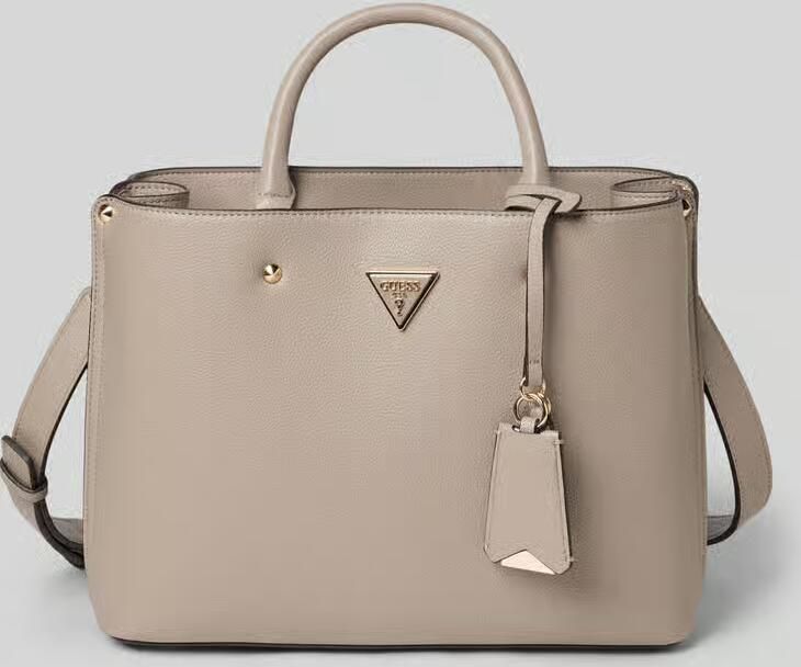 Guess Handtas met labelapplicatie model 'ECO MERIDIAN II'