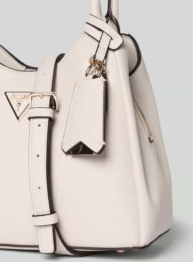 Guess Handtas met labelapplicatie model 'ECO MERIDIAN II'