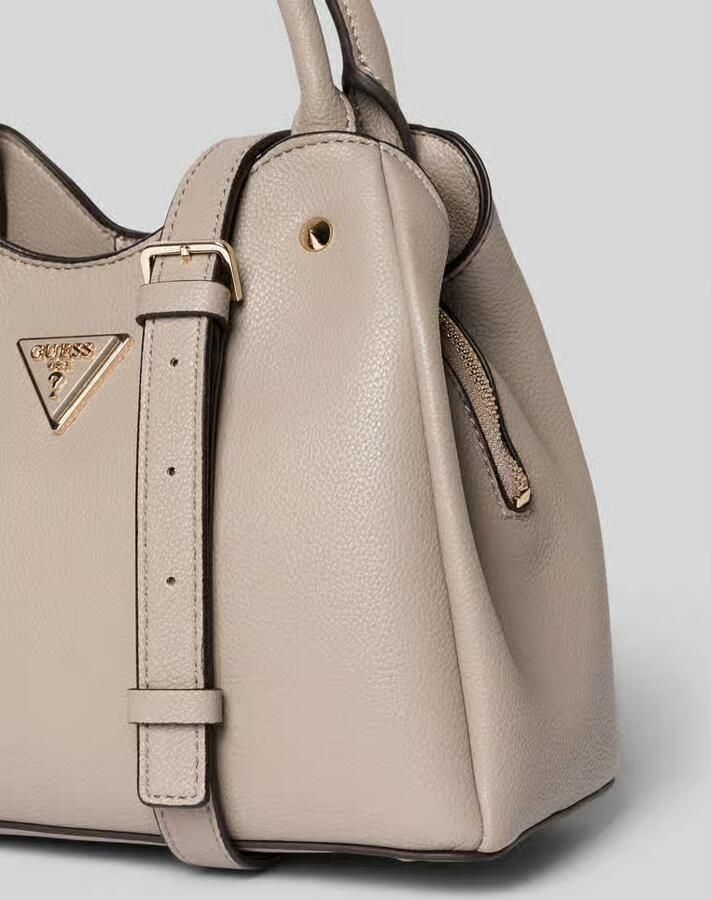 Guess Handtas met labelapplicatie model 'ECO MERIDIAN II'