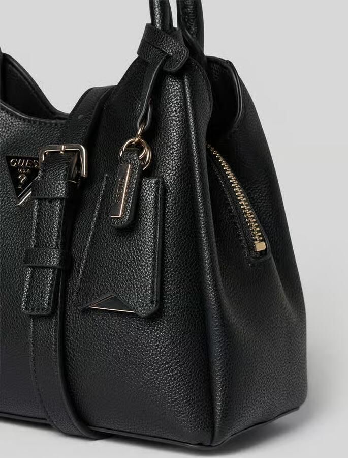 Guess Handtas met labelapplicatie model 'ECO MERIDIAN II'