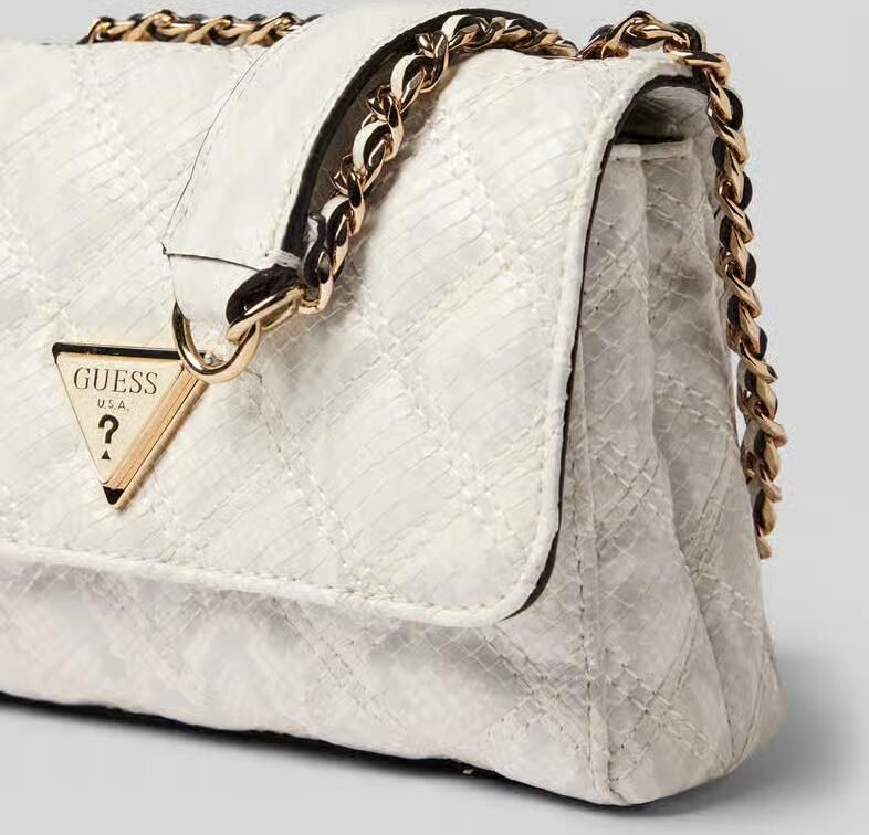 Guess Handtas met labelapplicatie model 'GIULLY II'
