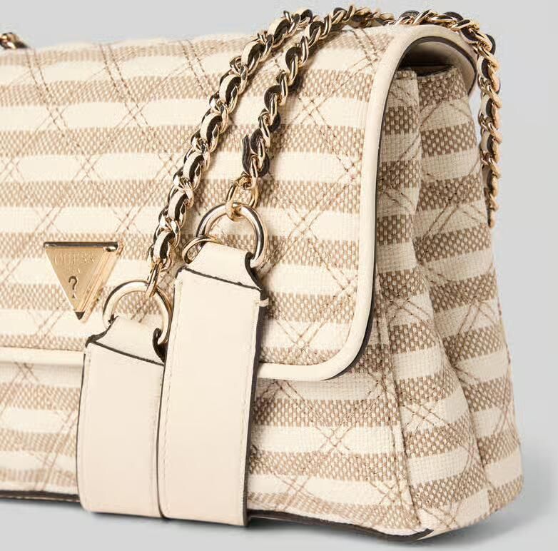 Guess Handtas met labelapplicatie model 'GIULLY II'