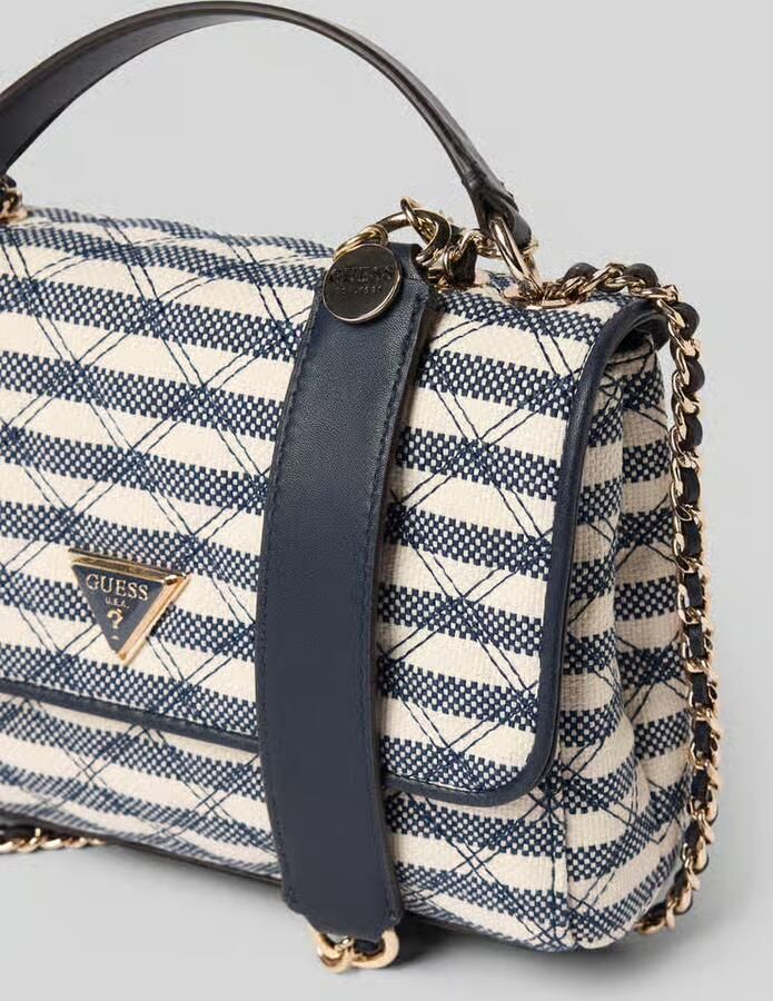 Guess Handtas met labelapplicatie model 'GIULLY II'