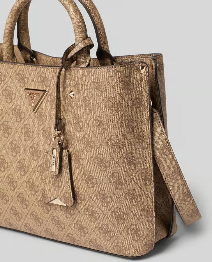 Guess Handtas met labelapplicatie Model 'MERIDIAN II'