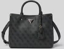 Guess Handtas met labelapplicatie Model 'MERIDIAN II'