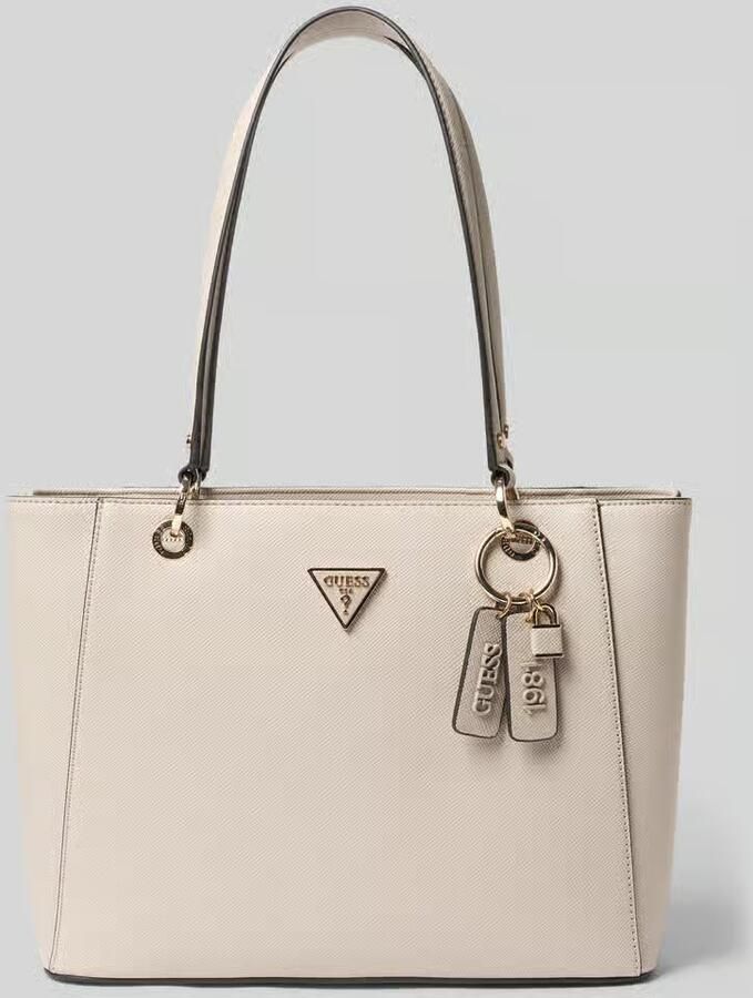 Guess schoudertas met labelapplicatie model 'NOELLE II'