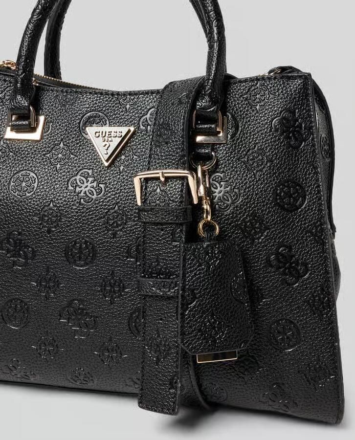 Guess Handtas met logomotief model 'CRESIDIA II SOCIETY SATCH' - Foto 2