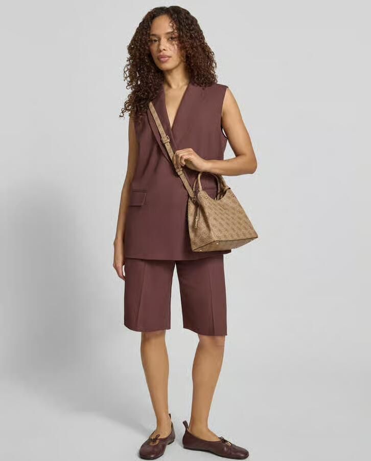 Guess Handtas met logomotief model 'ECO MERIDIAN II' - Foto 2