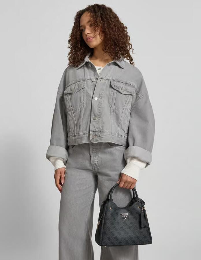 Guess Handtas met logomotief model 'ECO MERIDIAN II' - Foto 2