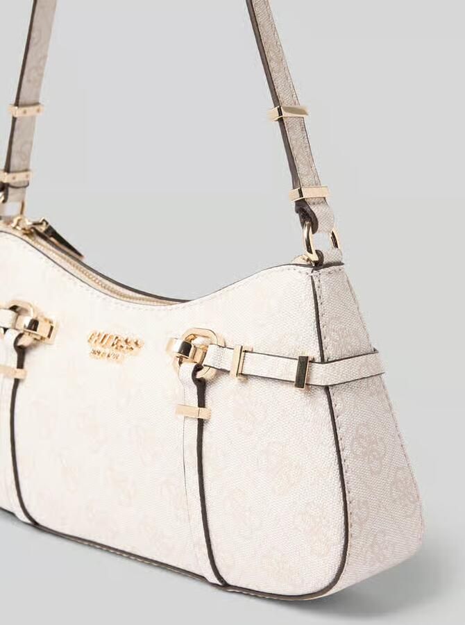 Guess Handtas met logopatroon model 'LEONA'