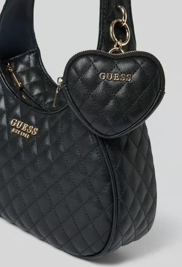 Guess Handtas met stiksels Model 'ATABEY HOBO' - Foto 2