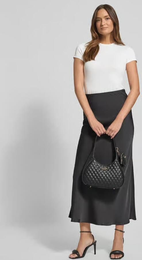Guess Handtas met stiksels Model 'ATABEY HOBO' - Foto 3
