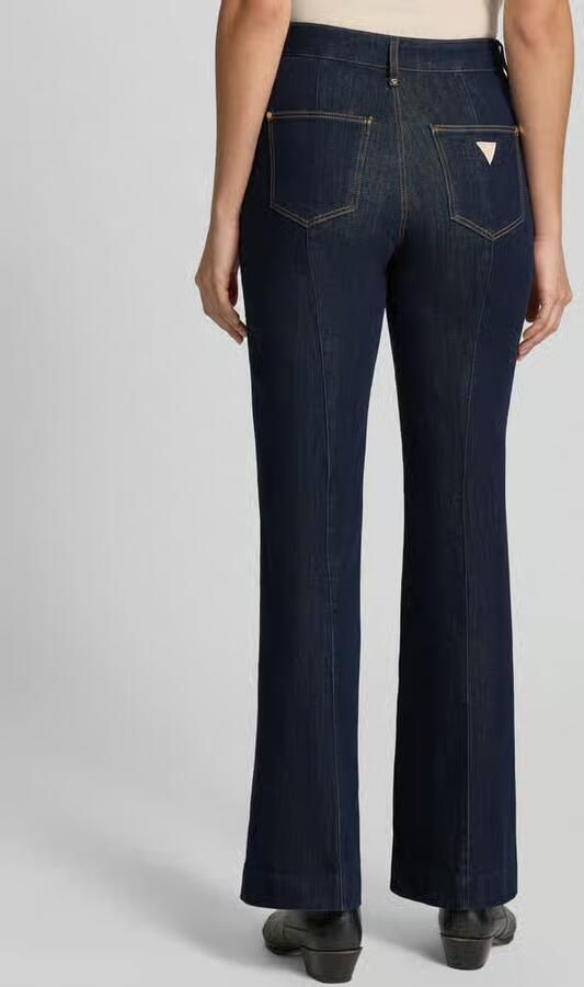Guess High waist palazzo jeans met knopen aan de zijkant - Foto 3
