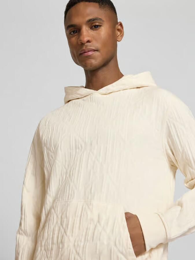 Guess Hoodie met kangoeroezak en capuchon