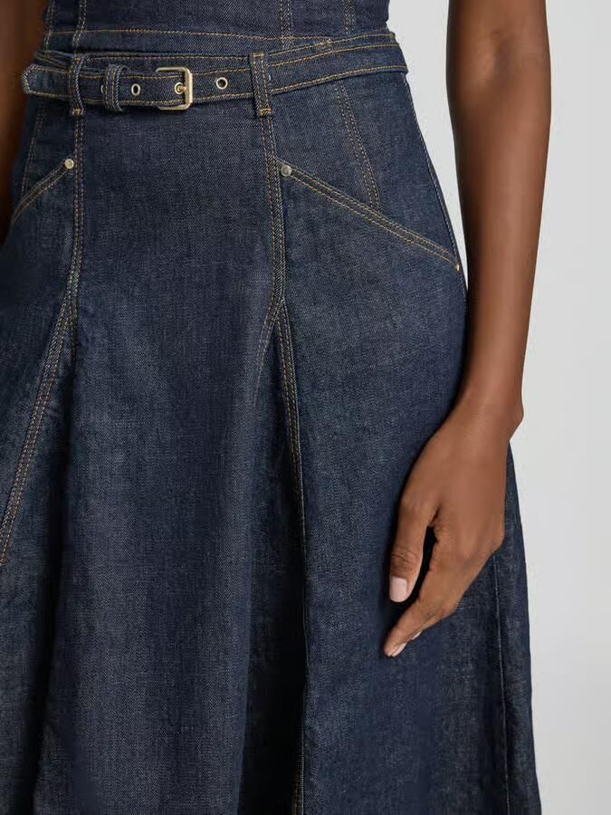 Guess jeansrok met riem model 'RAYNE'
