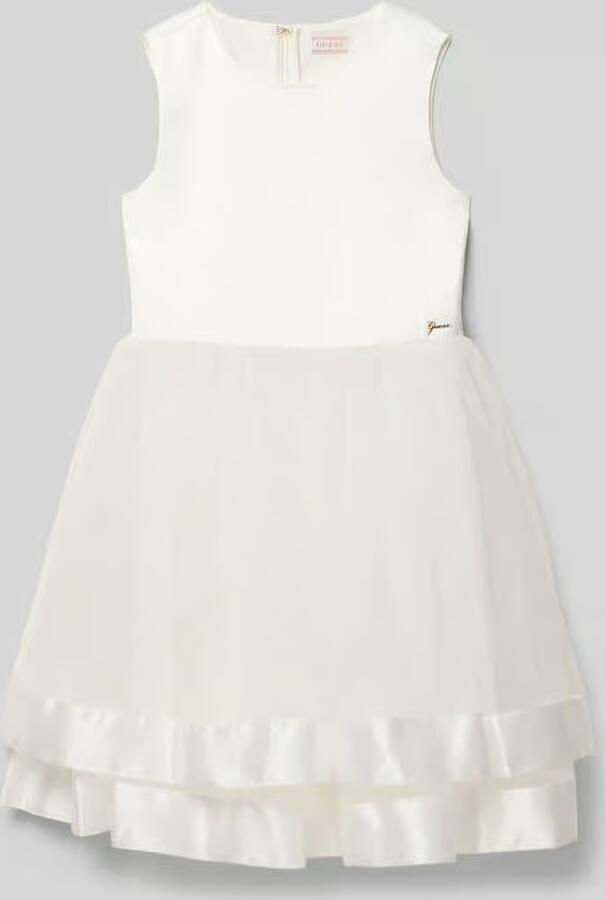 Guess Jurk met tulle en ritssluiting aan de achterkant
