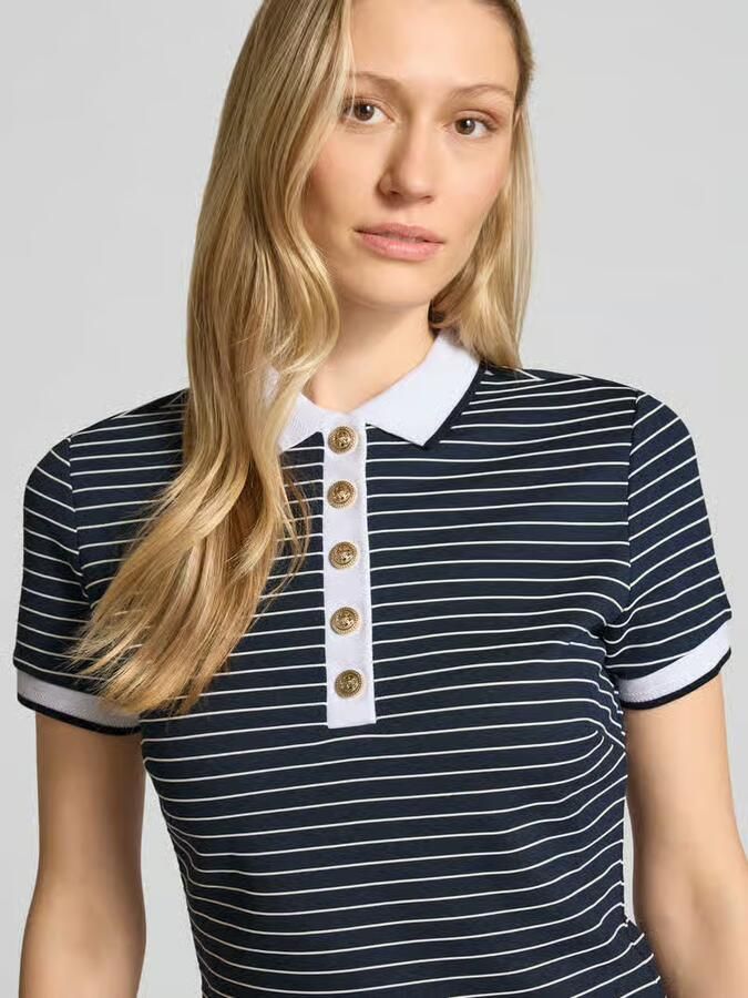 Guess Knie-lange polojurk met polokraag model 'ALPHONSINE'