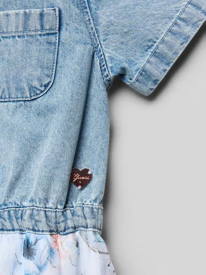 Guess Knielange jurk met knoopsluiting - Foto 2