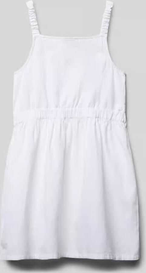 Guess Knielange jurk met korte knoopsluiting en labeldetail - Foto 2