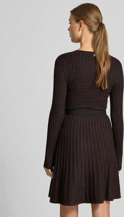 Guess Knielange jurk met tailleriem - Foto 3
