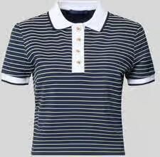 Guess Kort poloshirt van viscosemix model 'ALPHONSINE'