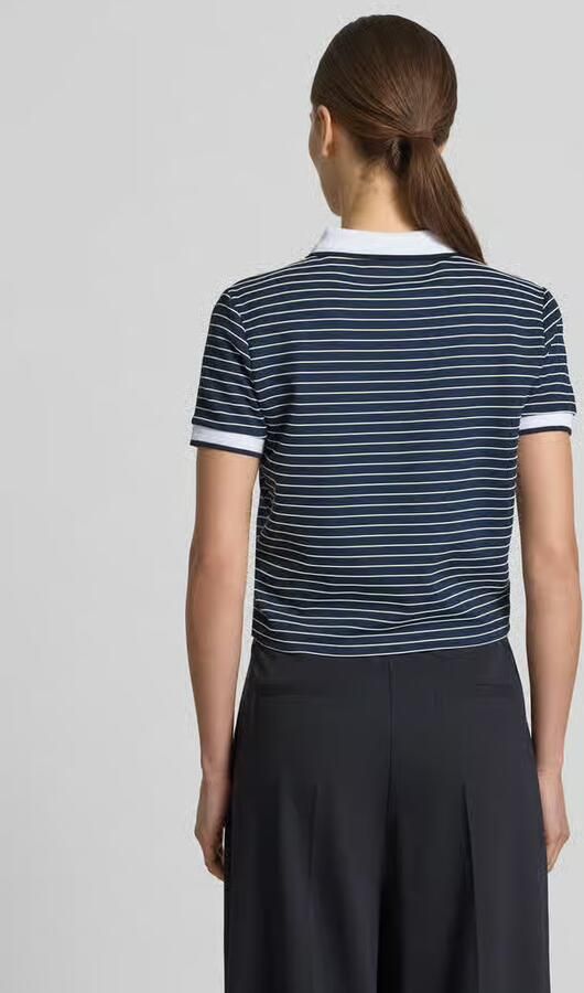 Guess Kort poloshirt van viscosemix model 'ALPHONSINE' - Foto 3