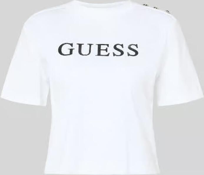 Guess Kort T-shirt met logo Model 'MARINA'