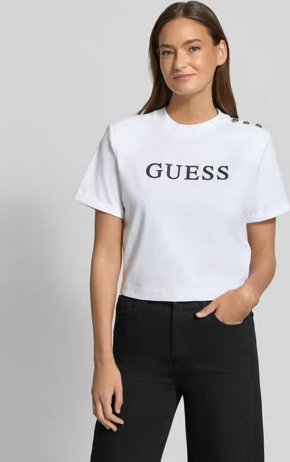 Guess Kort T-shirt met logo Model 'MARINA' - Foto 3