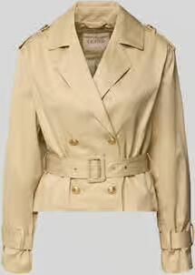 Guess Kort trenchcoat met reverskraag model 'Fatou'