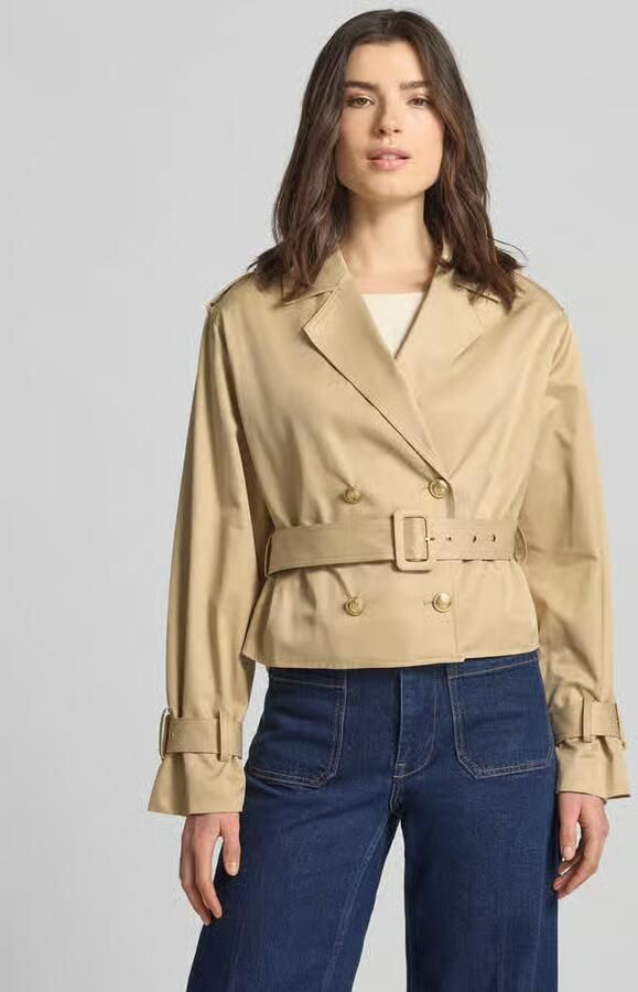 Guess Kort trenchcoat met reverskraag model 'Fatou' - Foto 2