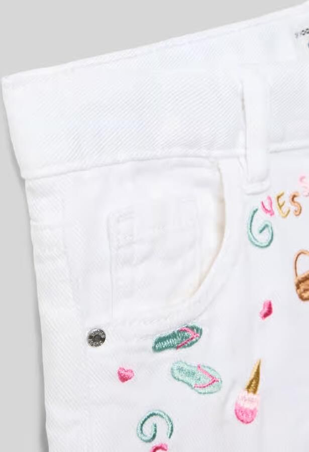 Guess Korte jeans met stitchings