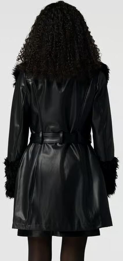 Guess Lange jas met imitatiebont model 'AURORA'
