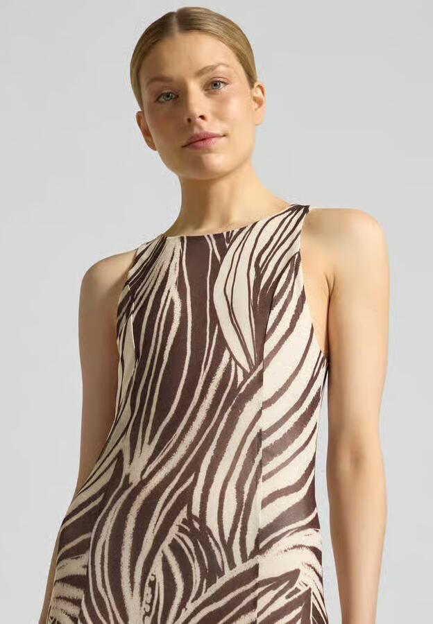 Guess Lange Jurk SL SERAFINA MESH LONG DRESS W6GK13 K2943