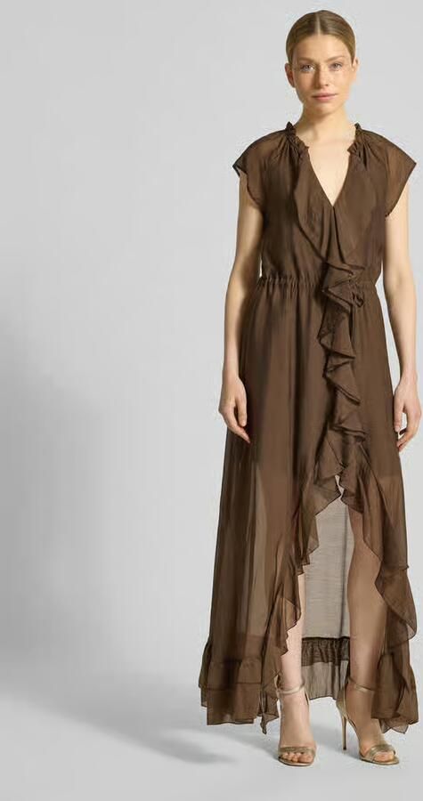 Guess Maxijurk van lyocellmix met volants model 'MAELYS' - Foto 3